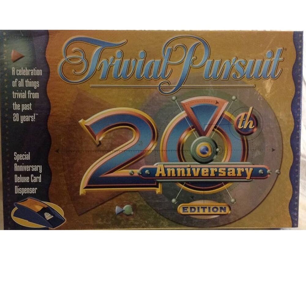 Hasbro Games Trivial Pursuit 20th Anniversary